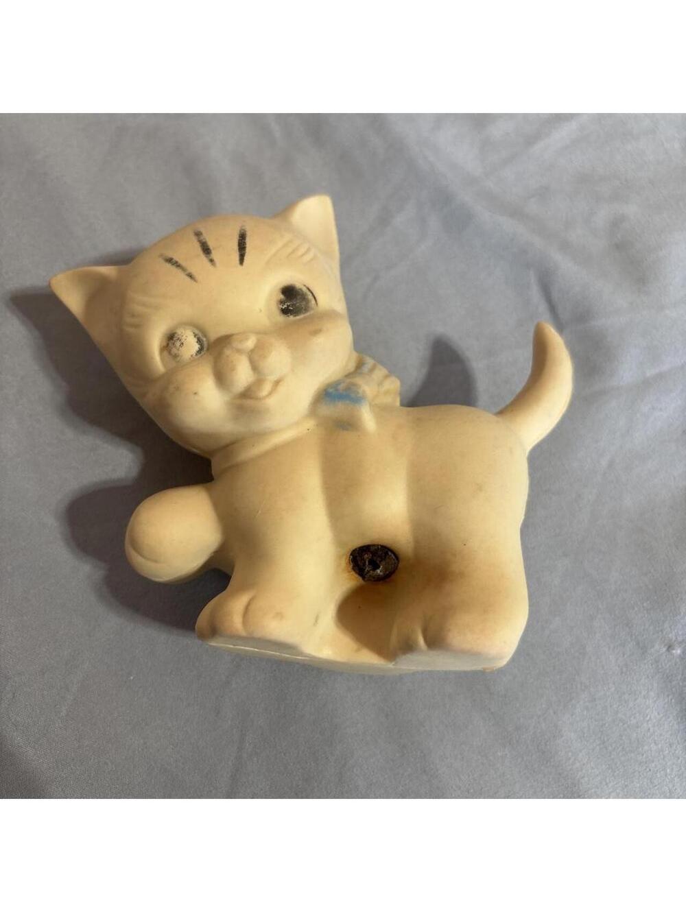 Vintage Squeak Cat toy